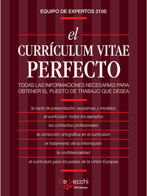 El currículum vitae perfecto - ebook